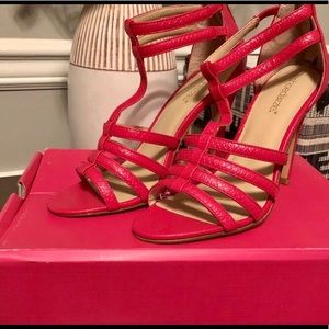 LauraLee Coral heeled sandals